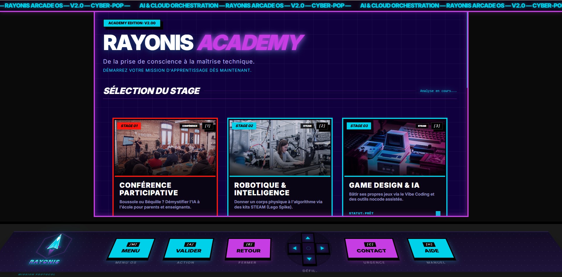 Rayonis Academy – Portfolio